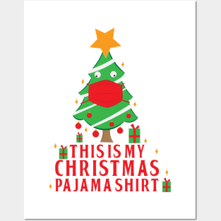 This Is My Christmas Pajama Shirt Posters and Art